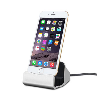Elegante Dockstation voor iPhone 5 5S 5C 6 6S